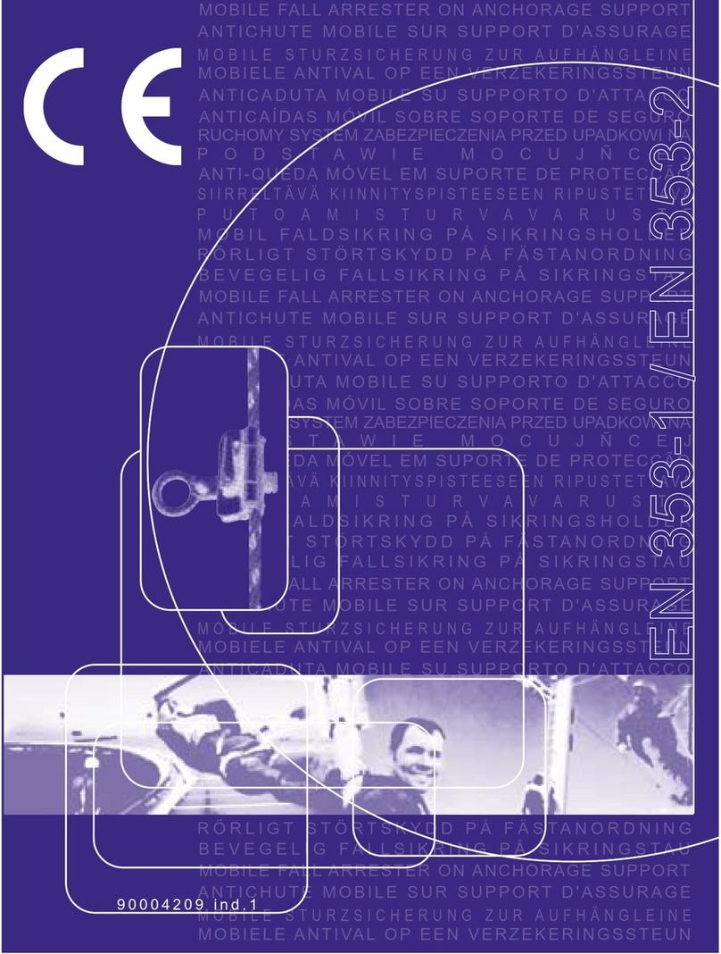 Sperian Miller 1007031 Operating instructions