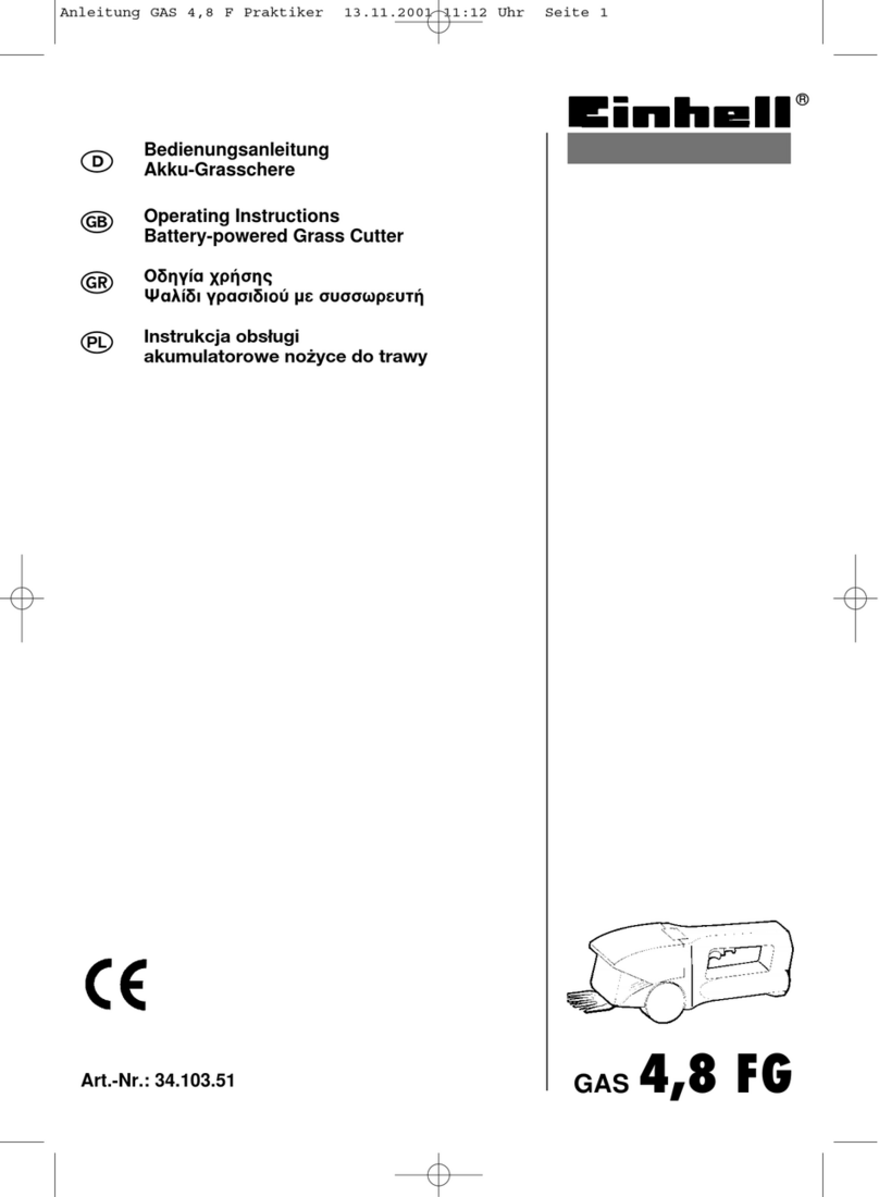 EINHELL GAS 4.8 FG M User manual