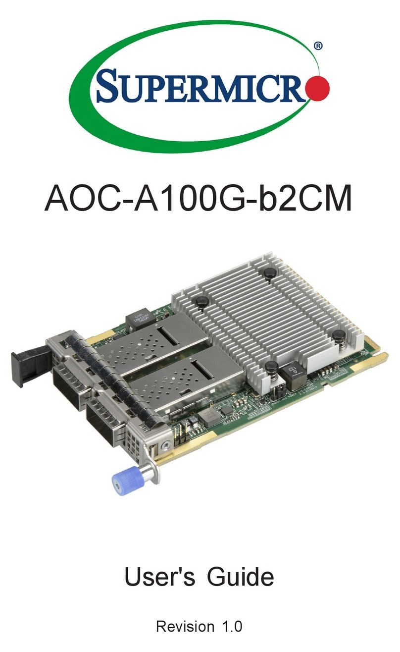 Supermicro AOC-A100G-b2CM User manual