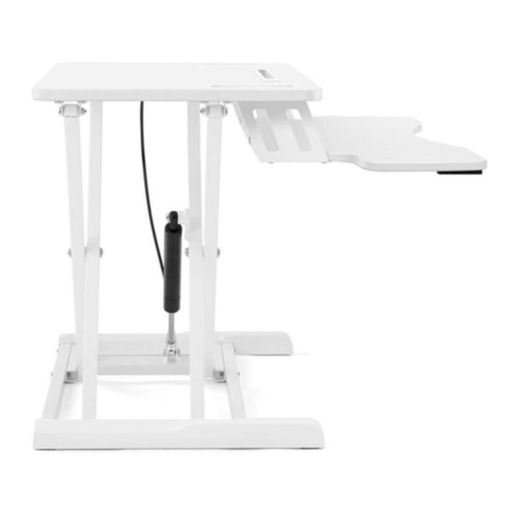 Ergolux PRO HEIGHT ADJUSTABLE SIT STAND DESK RISER User manual Ergolux PRO HEIGHT ADJUSTABLE SIT STAND DESK RISER User manual