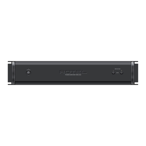 Rotel RKB-250 User manual