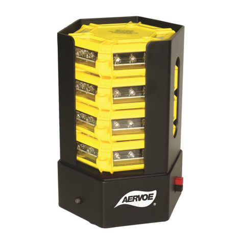 Aervoe 1160 Amber LEDs operating instructions