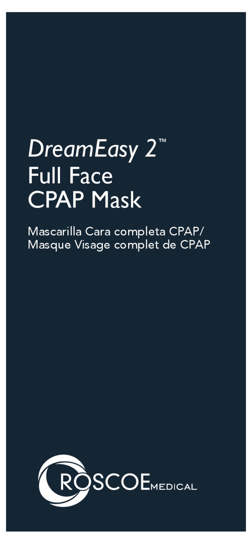 COMPASS HEALTH Roscoe Medical DreamEasy 2 CPM-DEF2SK manual