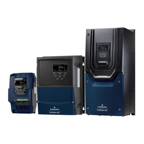 Emerson PACMotion VFD Series User manual