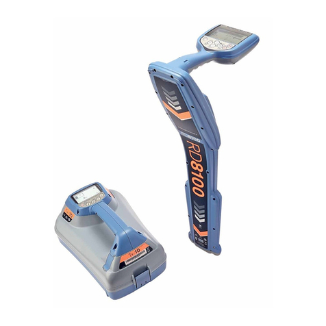 Radiodetection SPX RD8100 User manual Radiodetection SPX RD8100 User manual