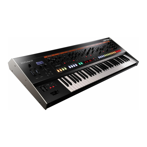 Roland JUPITER-X Manual Roland JUPITER-X Manual
