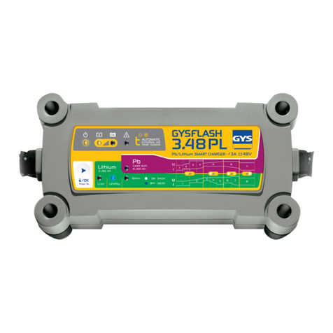 GYS GYSFLASH 3.48 PL manual