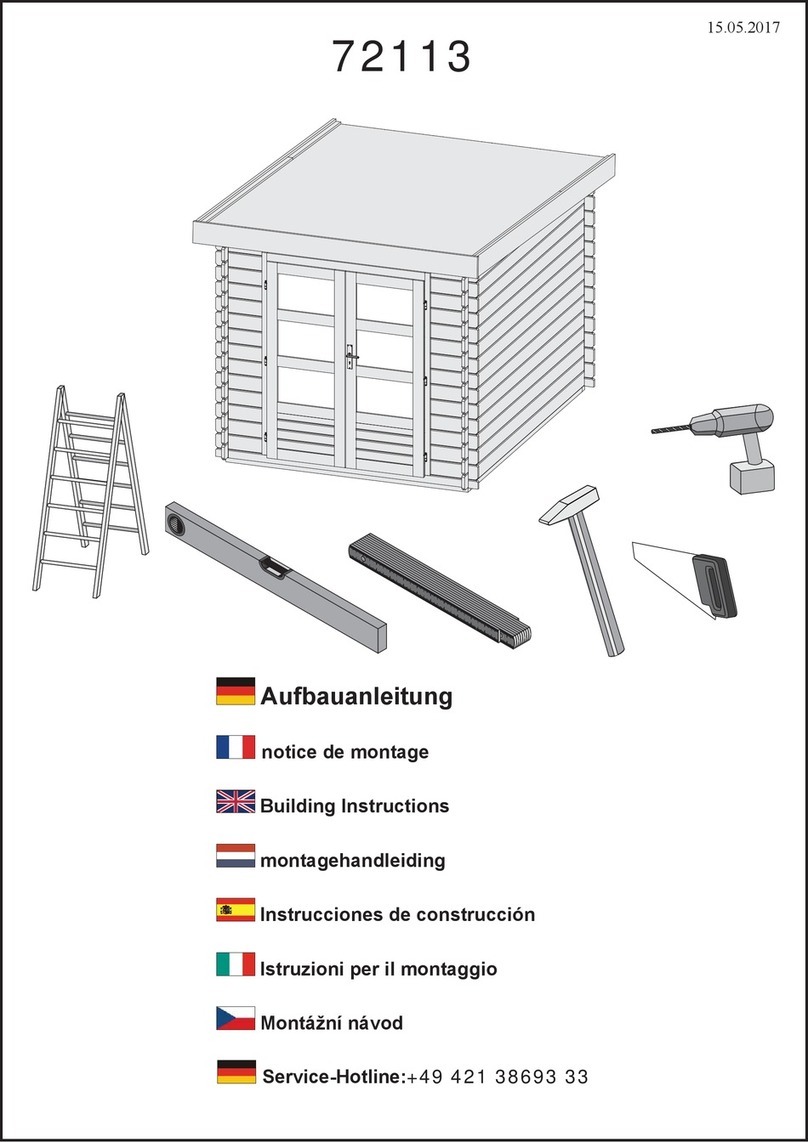 Karibu BASTRUP Building instructions