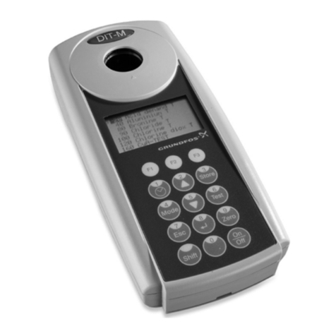 Grundfos DIT-M User manual