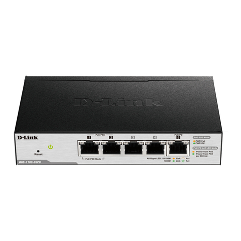 D-Link DGS-1100-05PD User manual