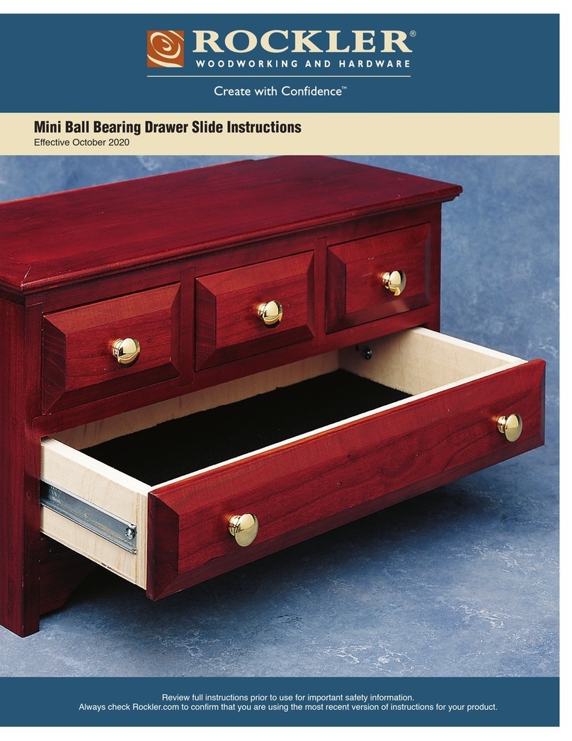 Rockler GRP2325 1 User manual