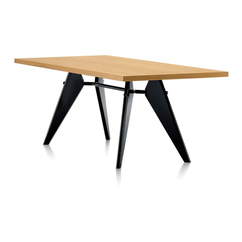 VITRA EM Table User manual