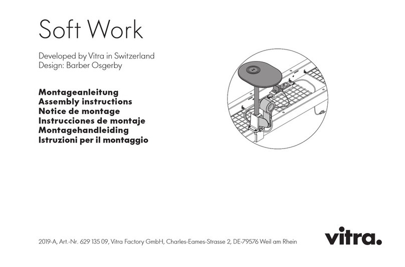 VITRA Soft Work User manual