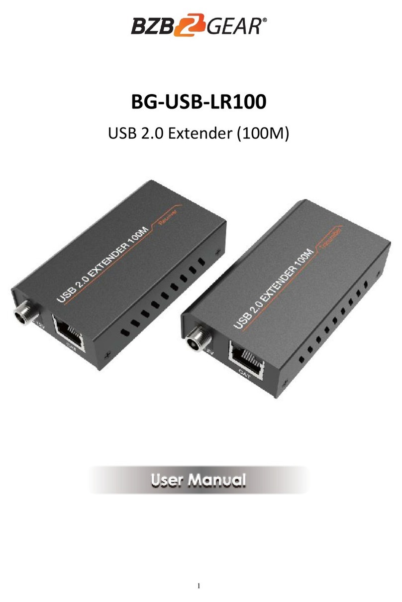 BZB Gear BG-USB-LR100 user manual