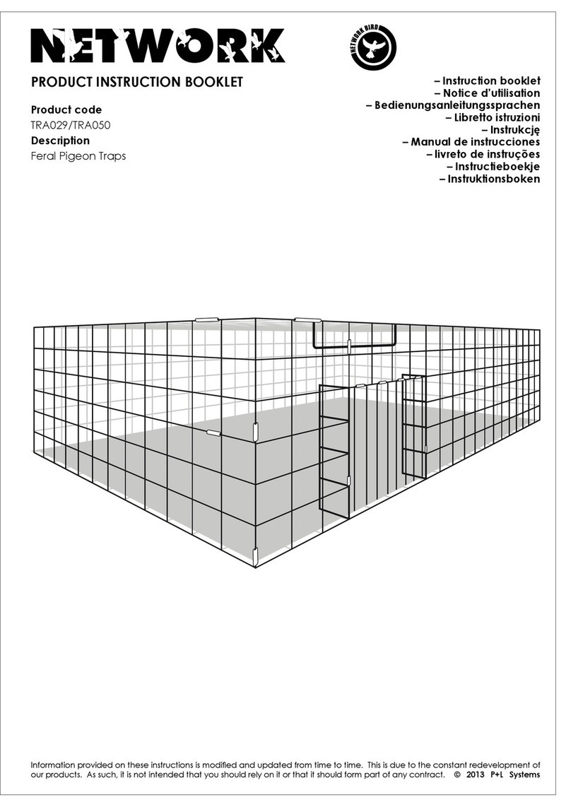 network TRA029 Instruction booklet