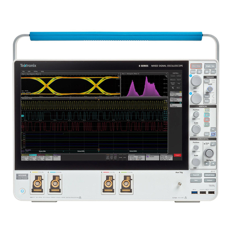 Tektronix B MSO 6 Series User manual