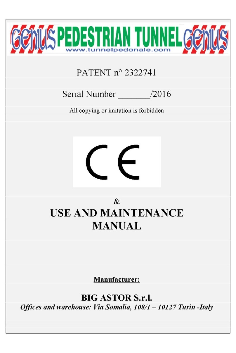 Facsimile Genius Use and maintenance manual