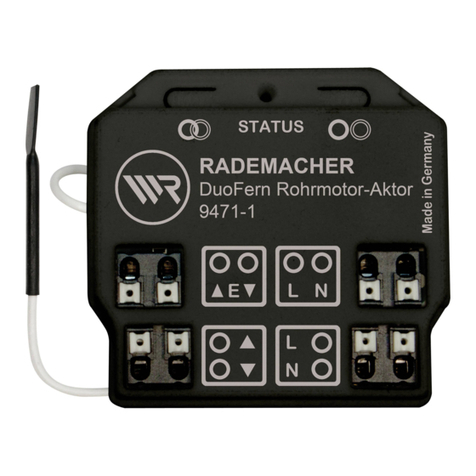 RADEMACHER DuoFern 9471-1 instruction manual