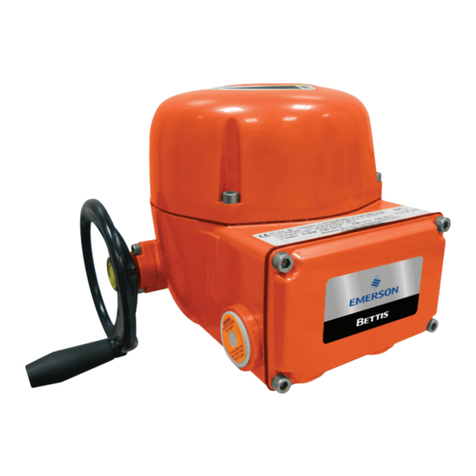 Emerson Bettis SCE300 User manual Emerson Bettis SCE300 User manual