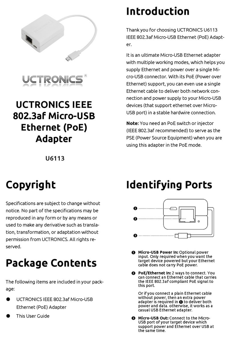 Uctronics U6113 User manual