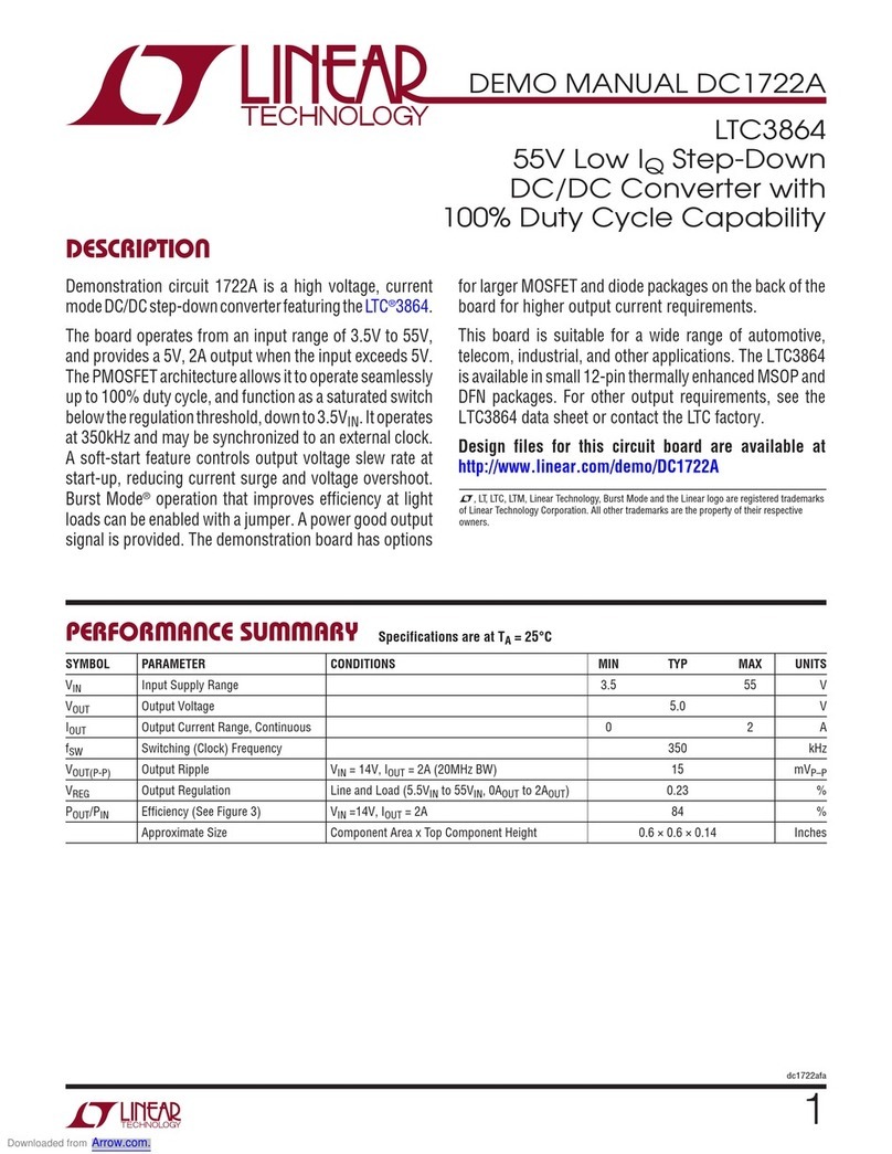 Linear Technology LTC3864 Demo Manual