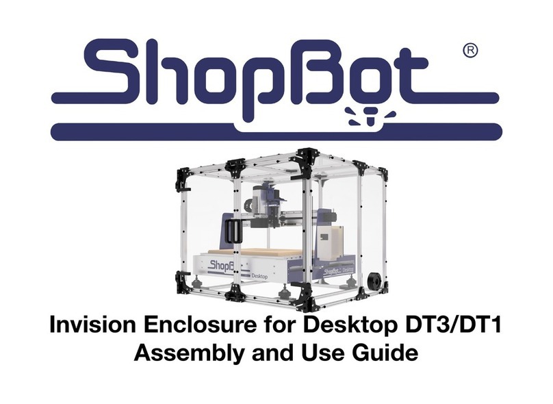 ShopBot Invision Enclosure Assembly and Use Guidelines