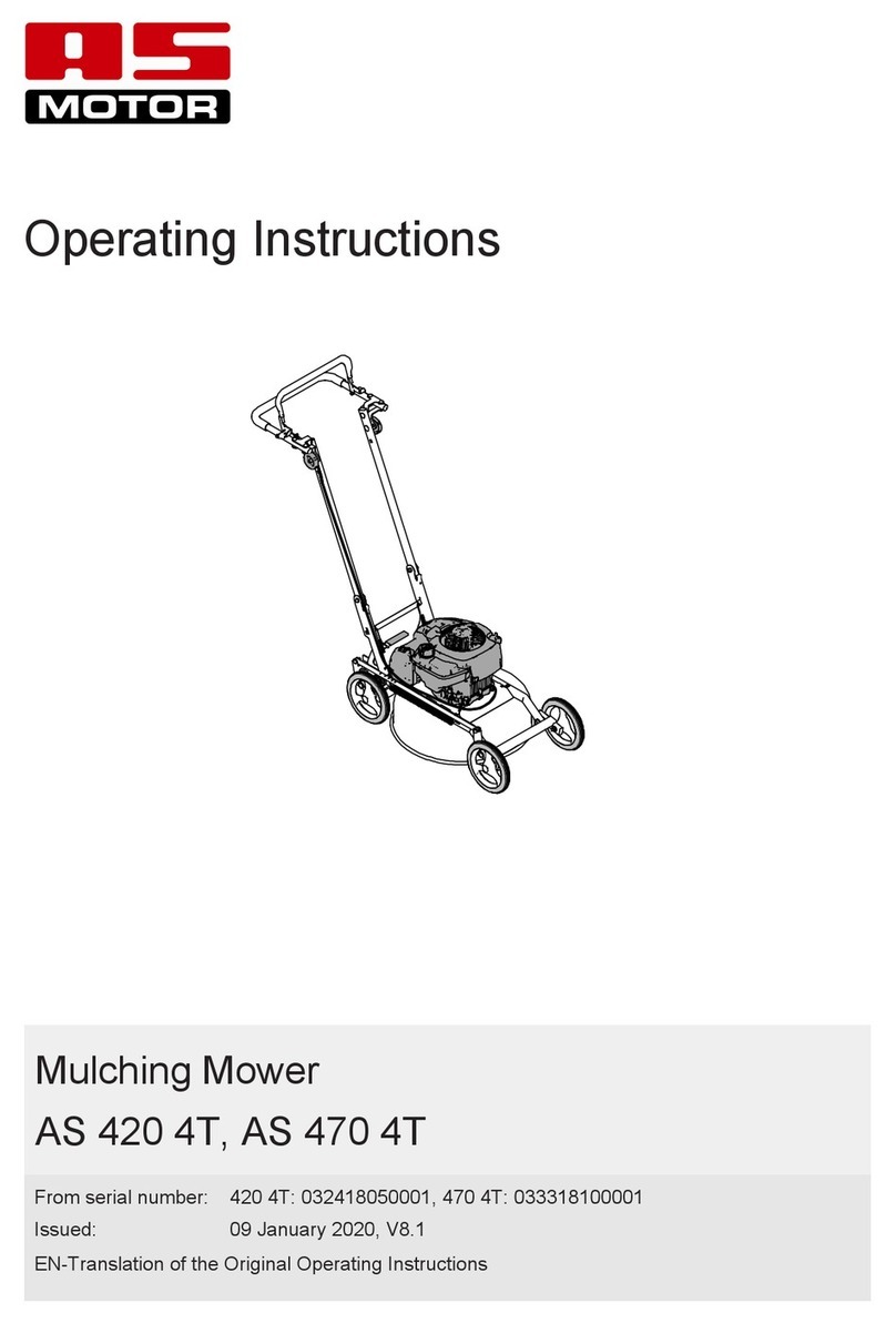 AS MOTOR ProClip AS 470 4T User manual AS MOTOR ProClip AS 470 4T User manual