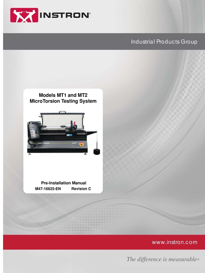 Instron MicroTorsion MT1 User manual
