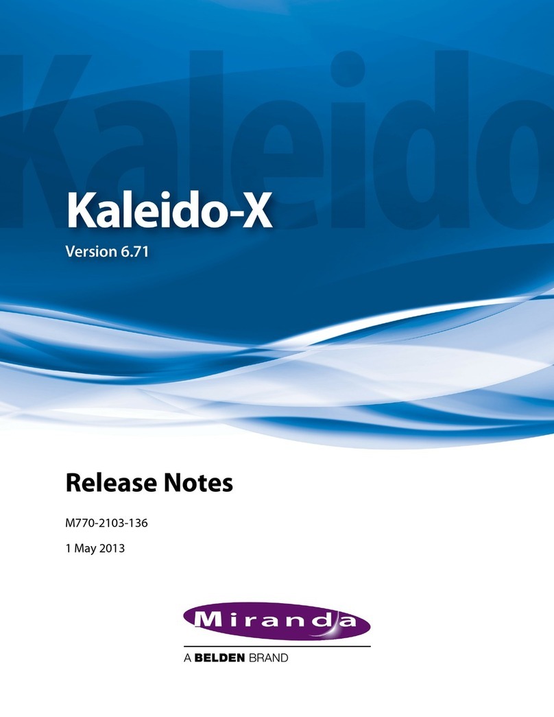 Miranda Kaleido-X How to use