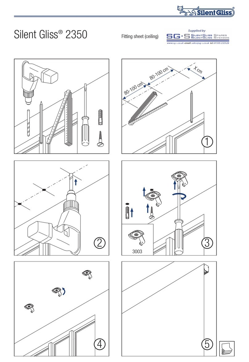 Silent Gliss 2350 user manual