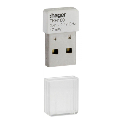 hager coviva Smartbox TKP100A quick guide