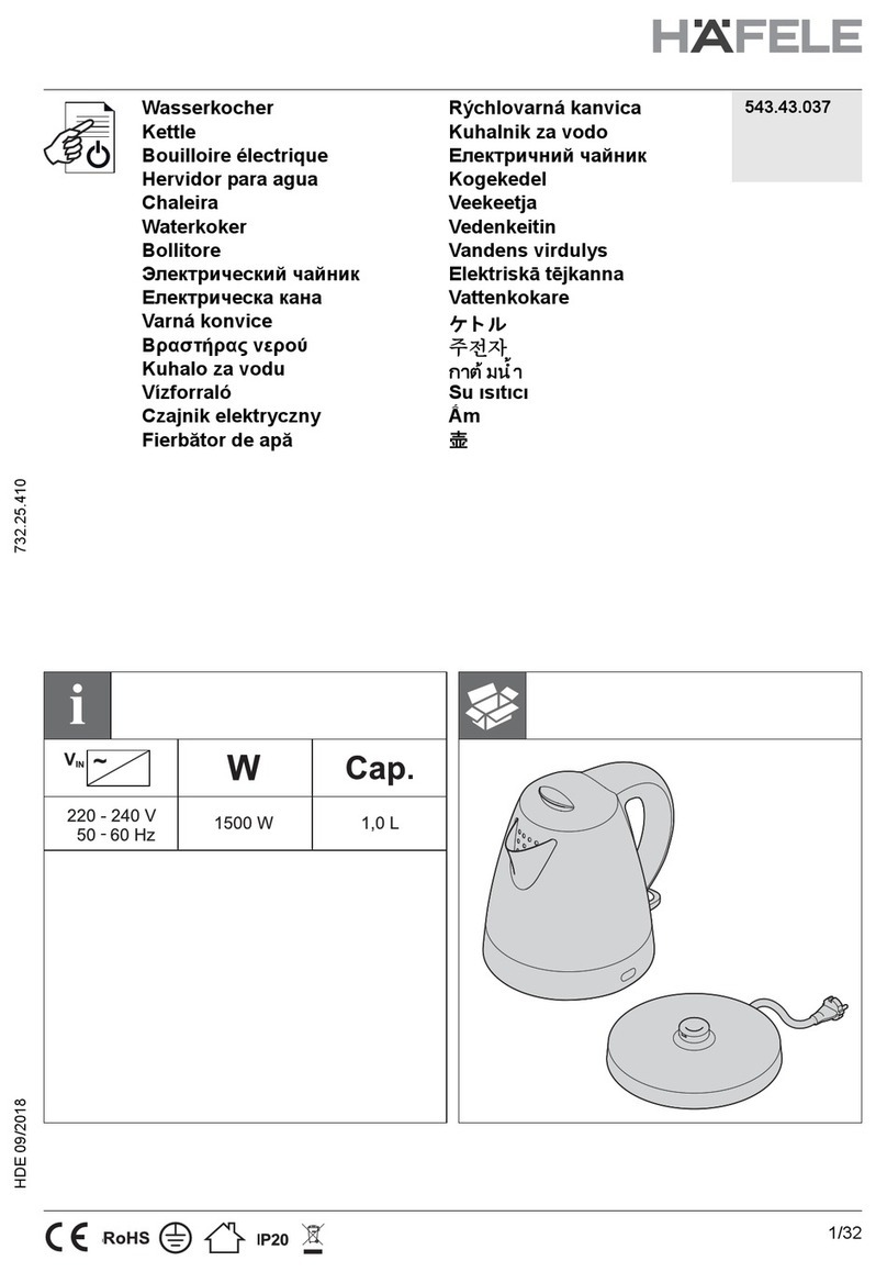 Häfele 543.43.037 manual