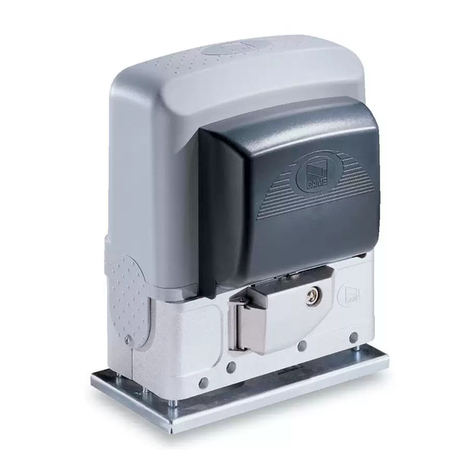 CAME BK-221 User manual