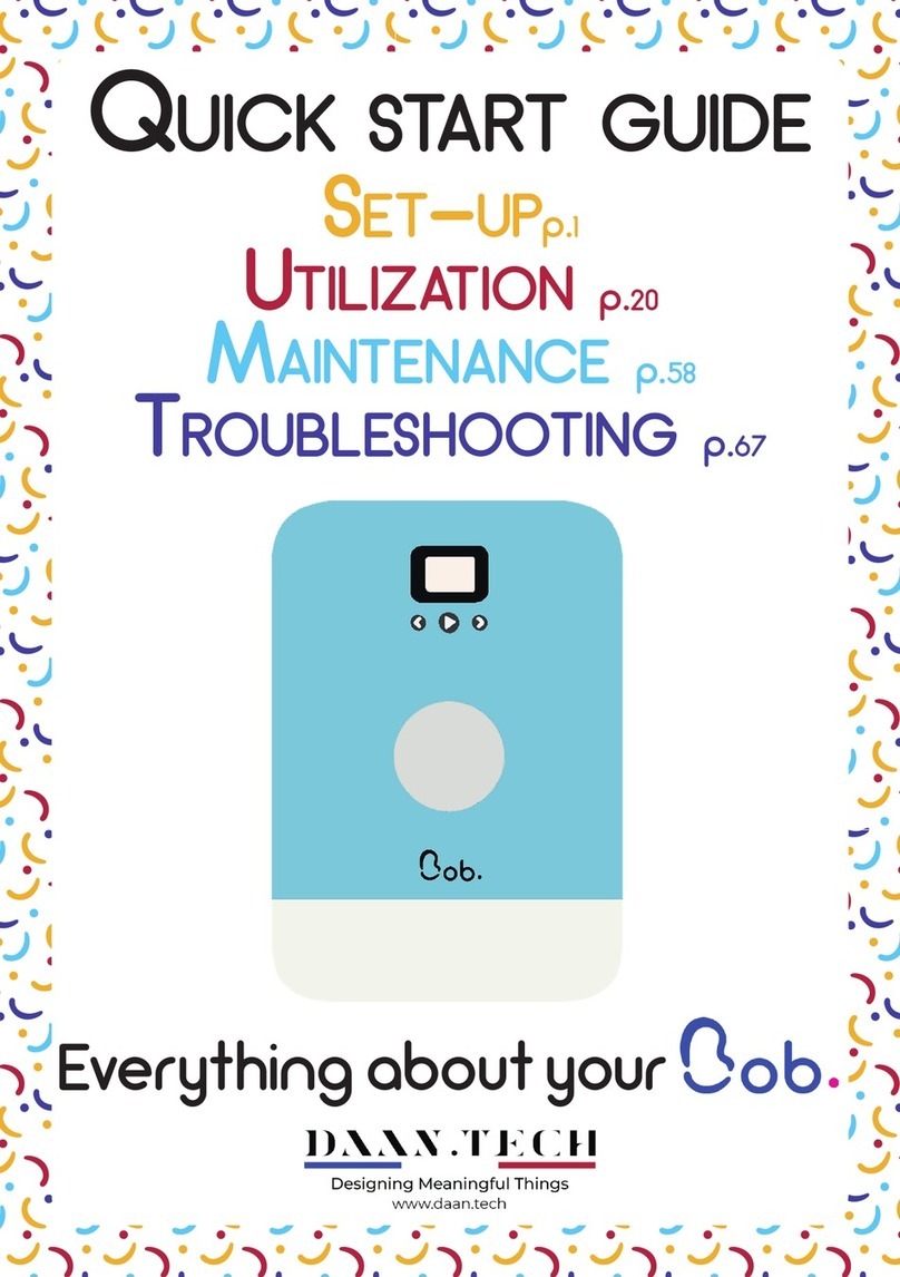 Daan Tech Bob 2020 quick start guide