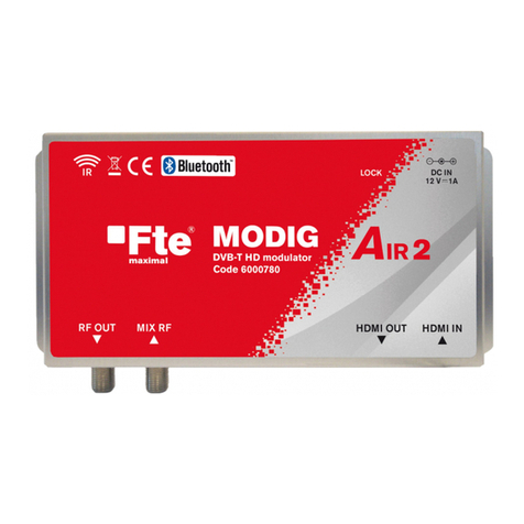 FTE MODIG AIR 2 User manual
