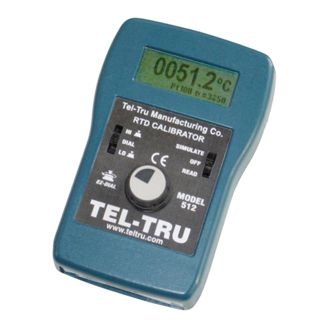 TEL-TRU 512 operating instructions