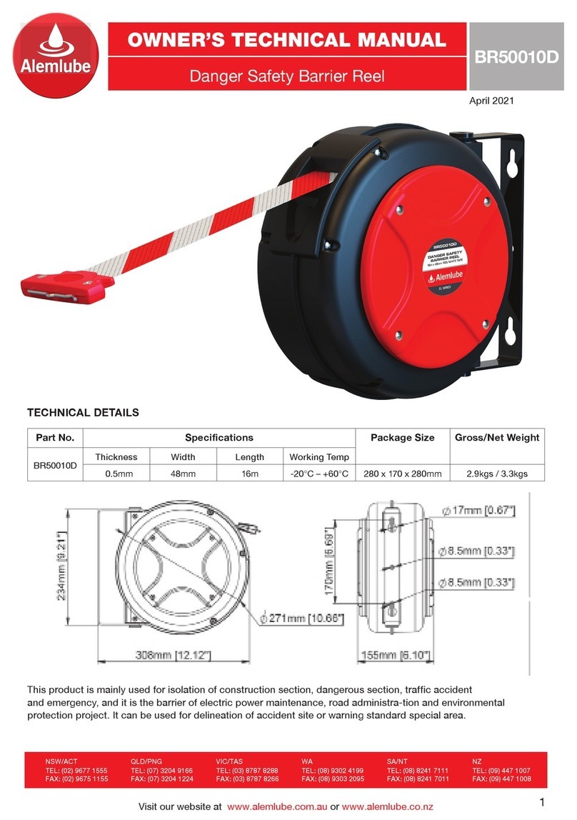 Alemlube BR50010D Owner technical manual