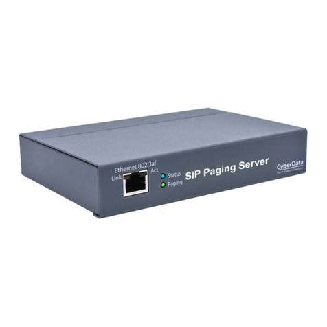 CyberData 11146 User manual
