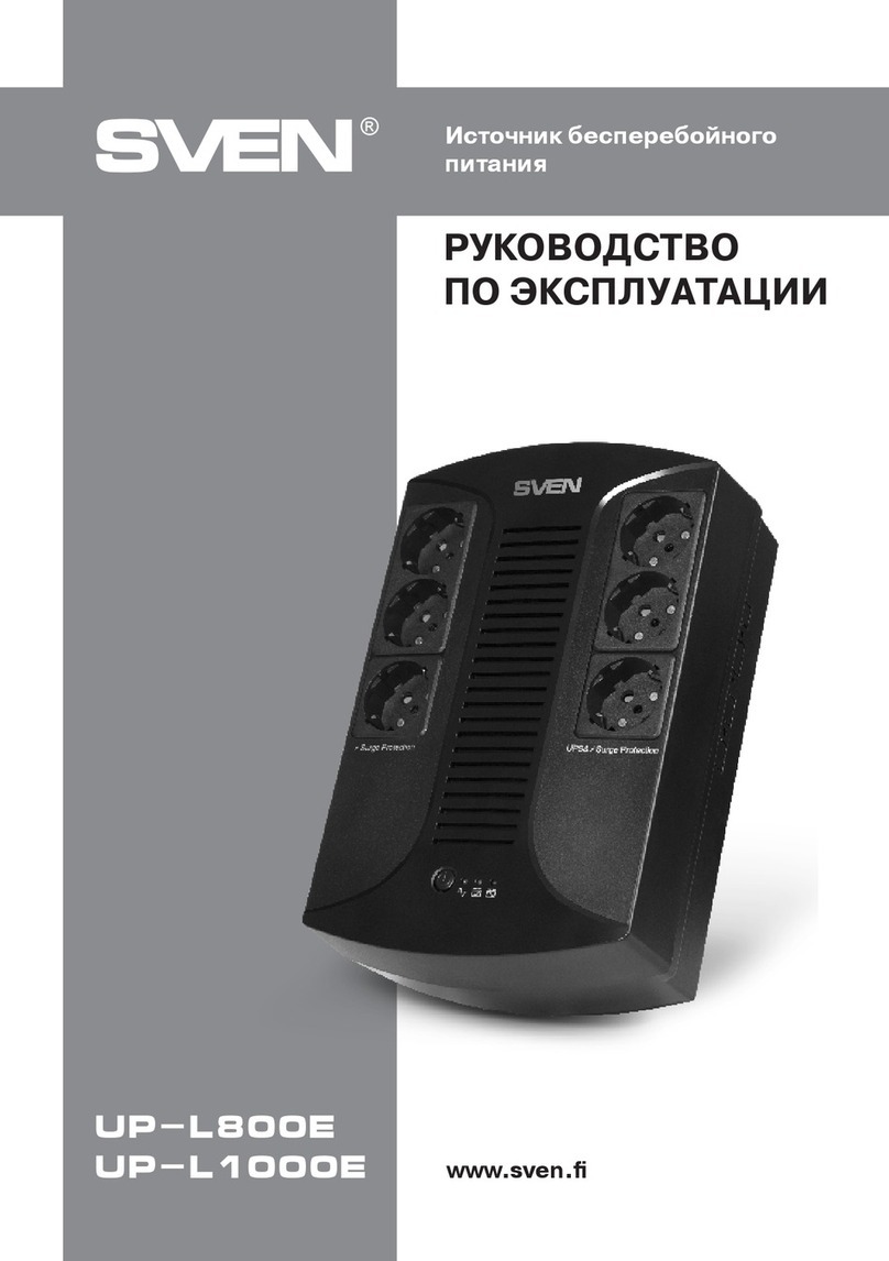 Sven UP-L800E Operation manual