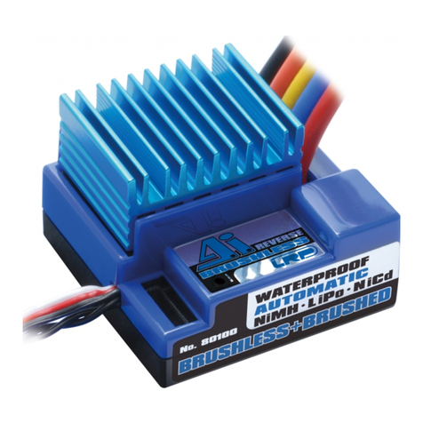 LRP A.I. Brushless Reverse user manual