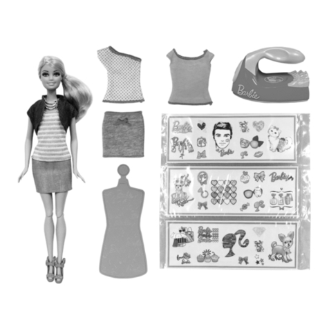 Mattel Barbie BDB32-0526 User manual