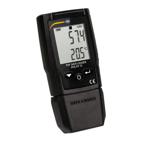 PCE Instruments PCE-HT 72 User manual PCE Instruments PCE-HT 72 User manual