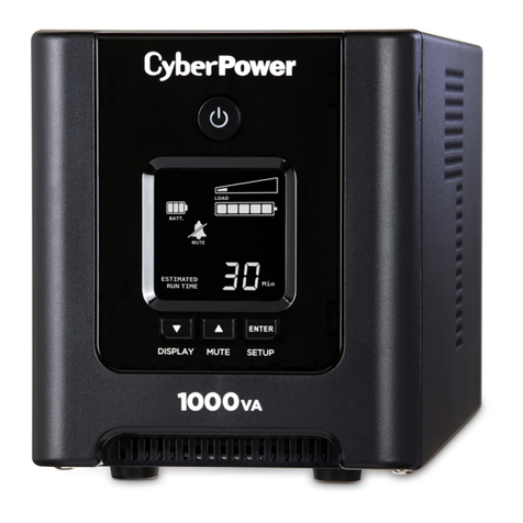 CyberPower PFC Sinewave Series User manual