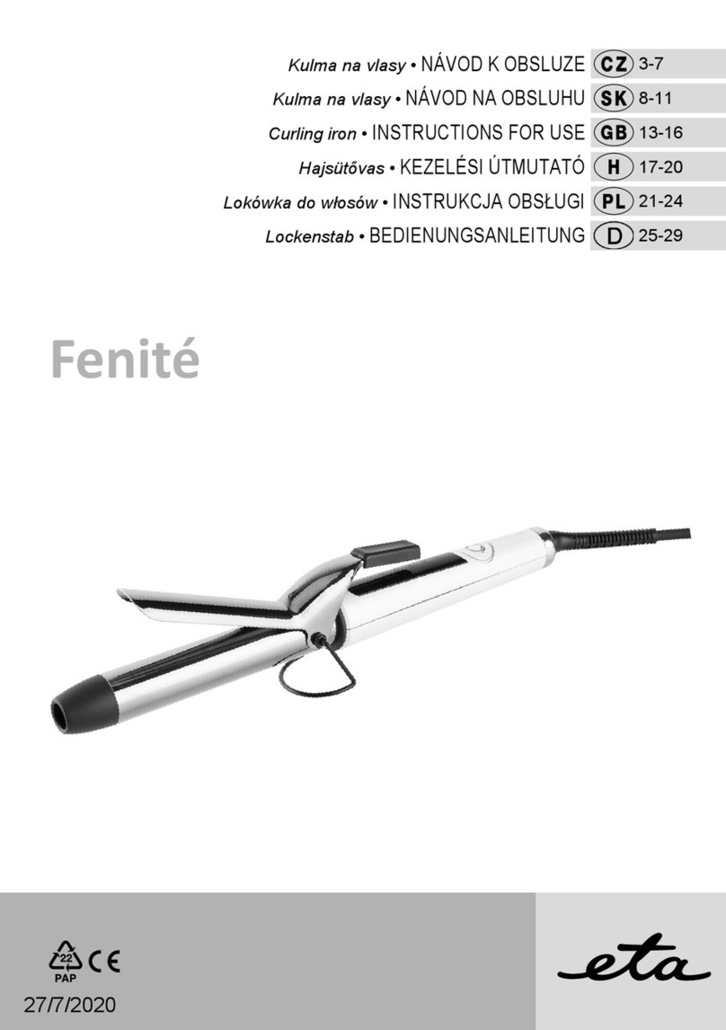 eta Fenite 7327 User manual