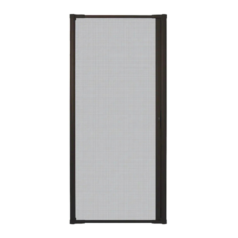 Andersen LUMINAIRE Retractable Insect Screen User manual