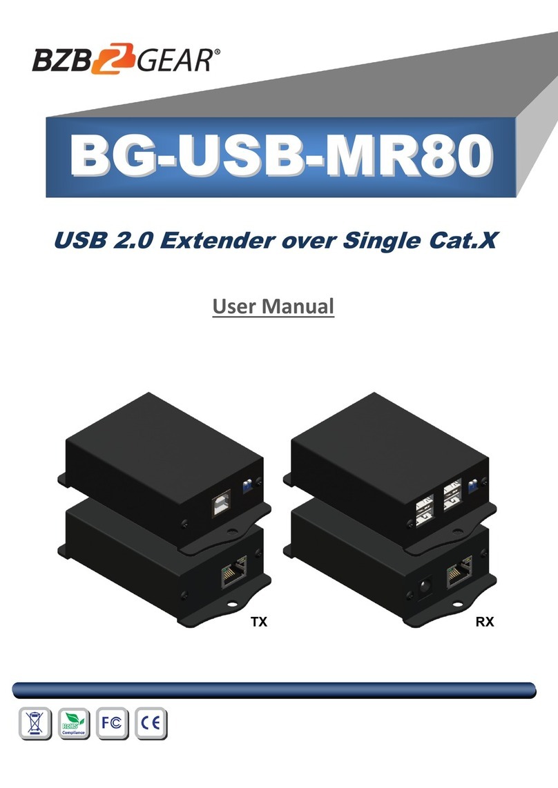 BZB Gear BG-USB-MR80 user manual