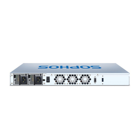 Sophos SG 450 User manual Sophos SG 450 User manual
