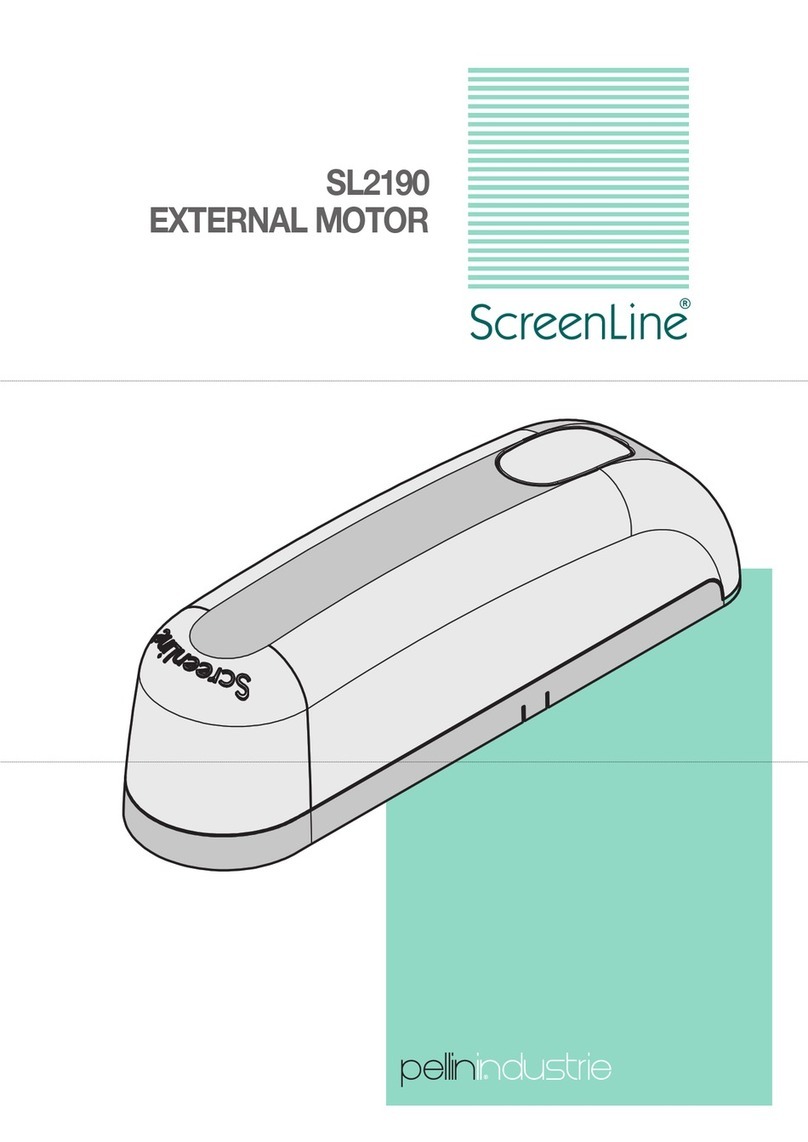 SCREENLINE SL2190 manual
