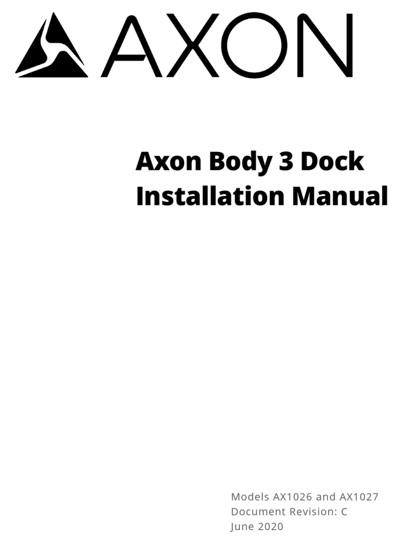 Axon Body 3 AX1026 User manual