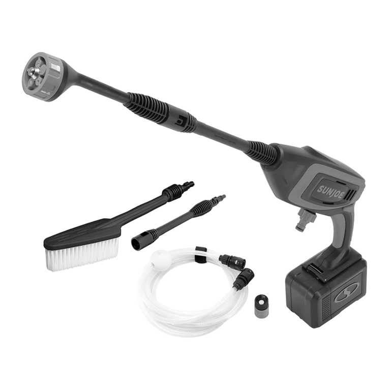 SNOWJOE Sunjoe 24V-PP350-LTE-RM User manual